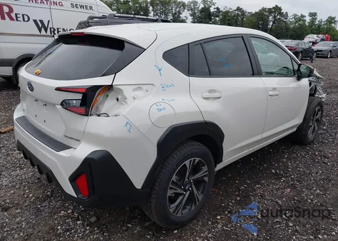 2024 Subaru Crosstrek Premium из США, поврежденный, VIN JF2GUADC4R8909405